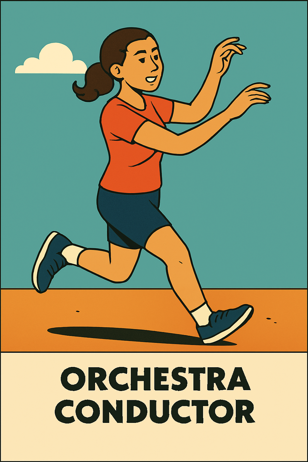 Orchestra conductor runner